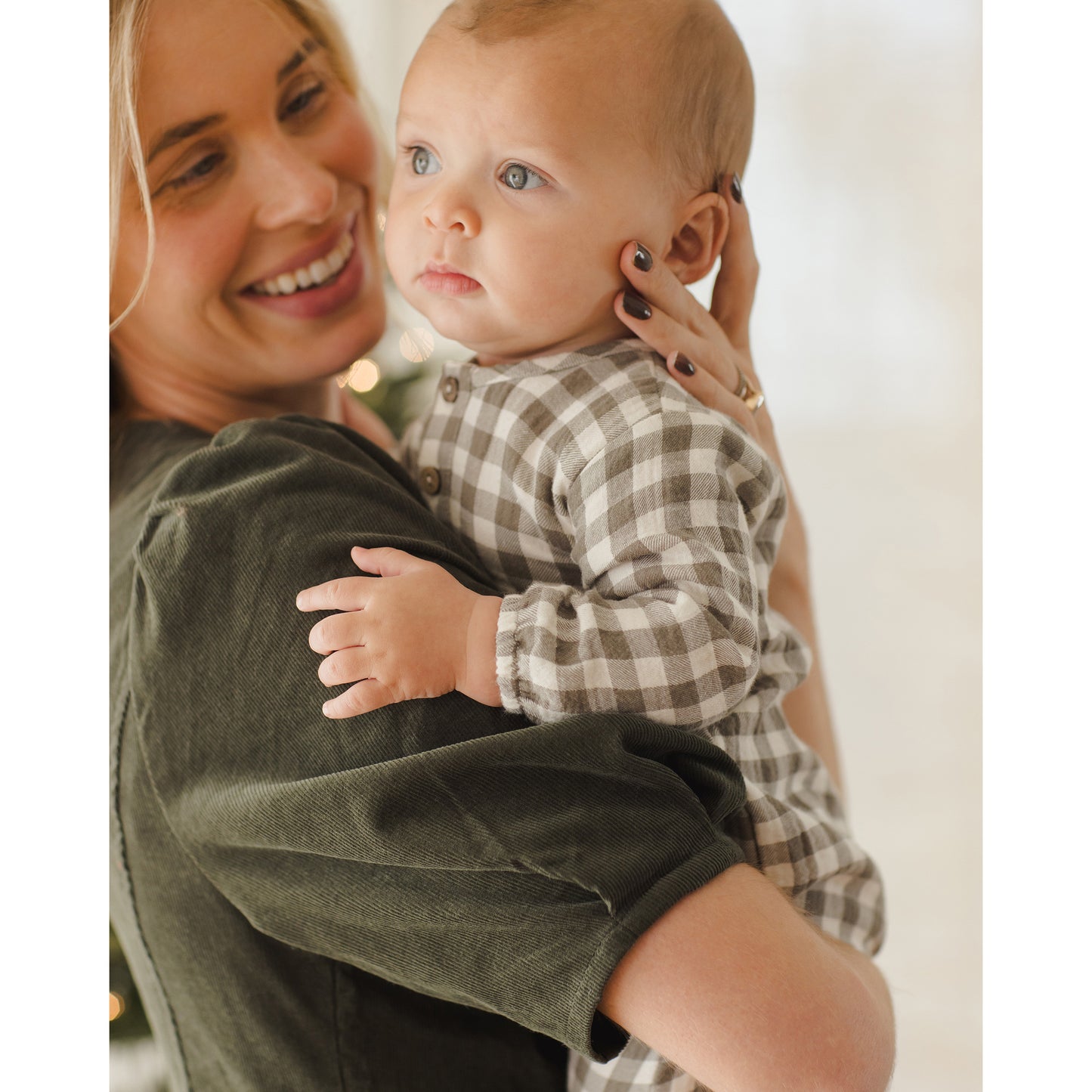 Woven Jumpsuit | Forest Check