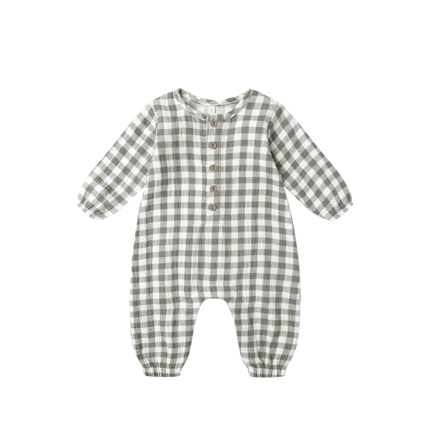 Woven Jumpsuit | Forest Check