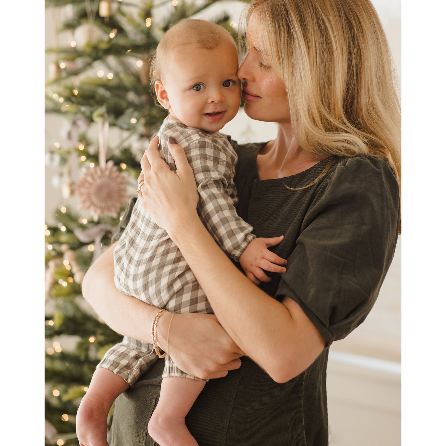 Woven Jumpsuit | Forest Check