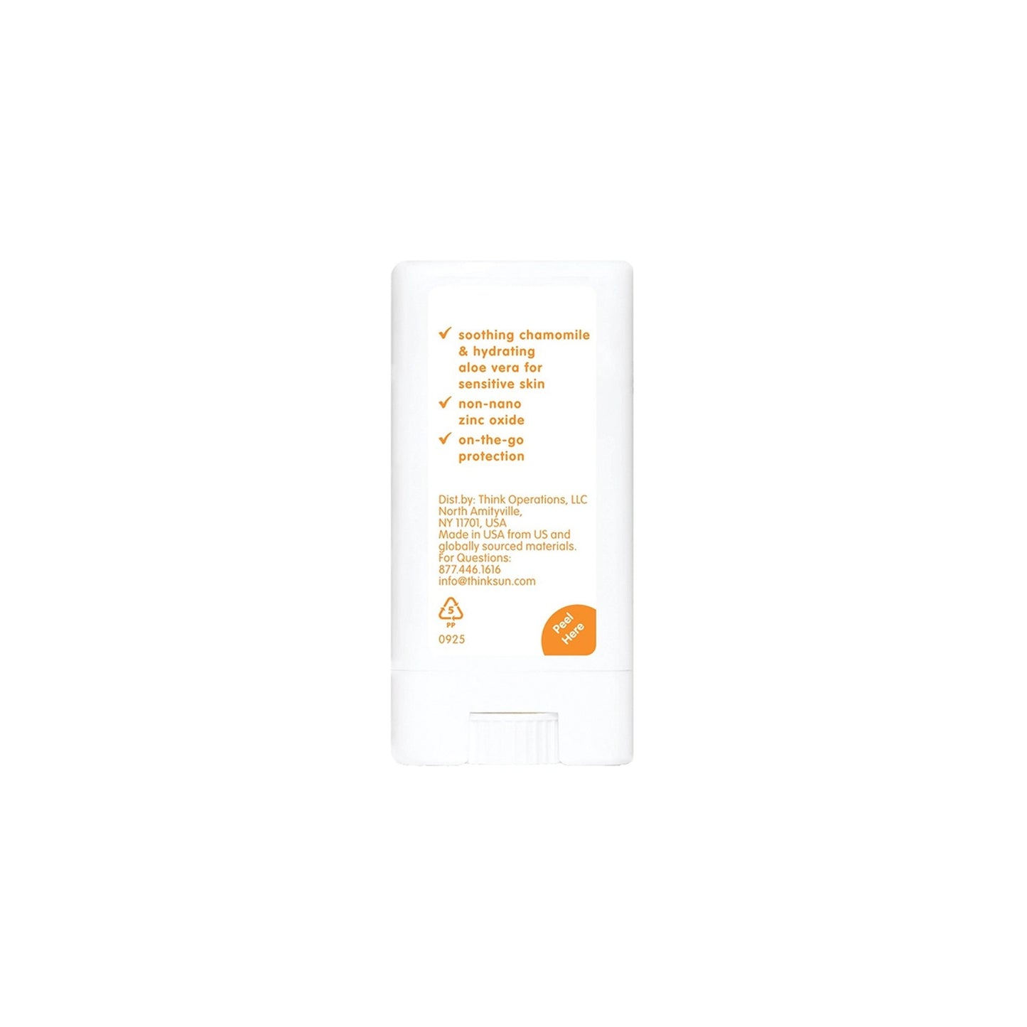 Product packaging with text on a white background