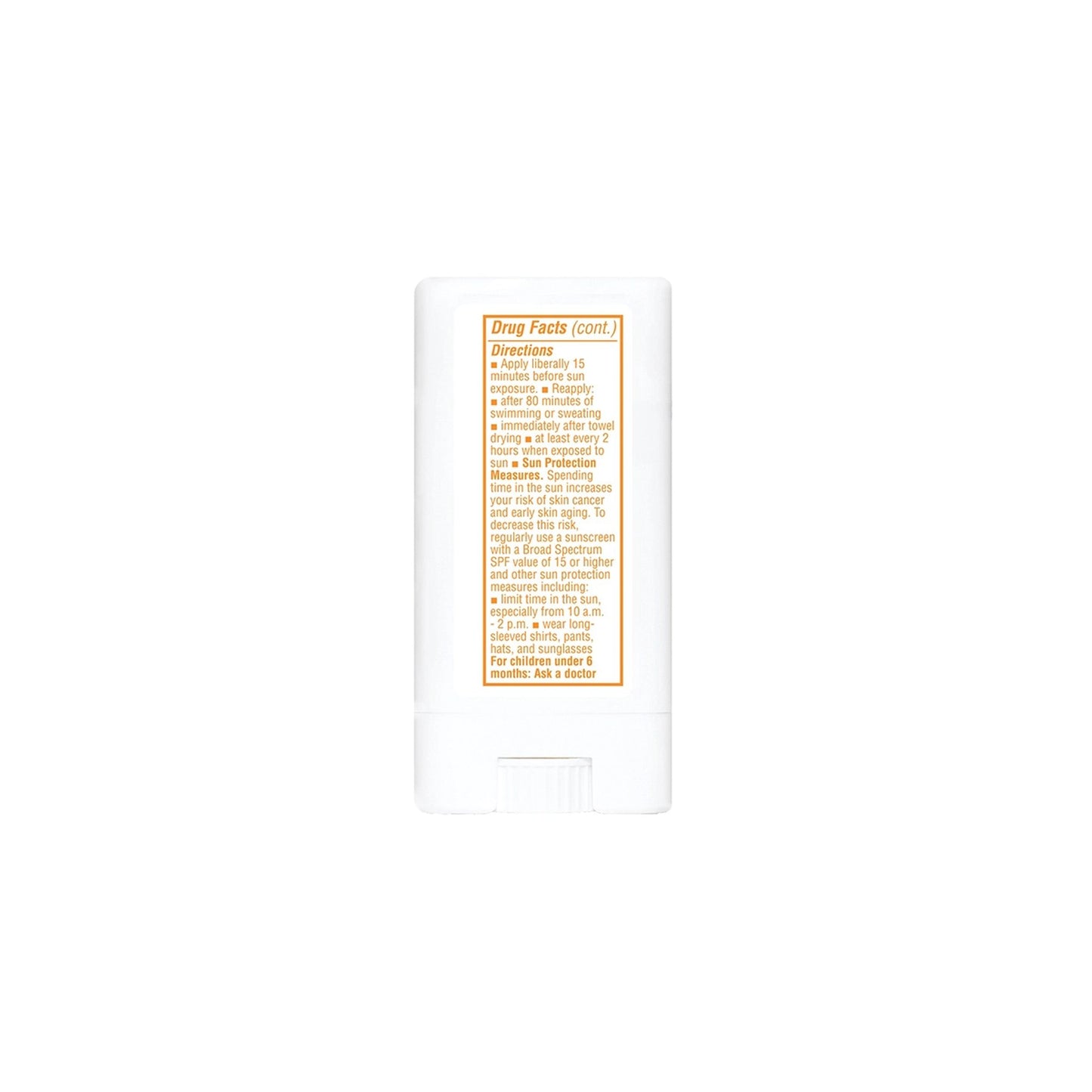 Rectangular product with text on a white background