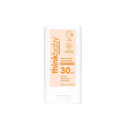 thinkbaby sunscreen packaging on a white background