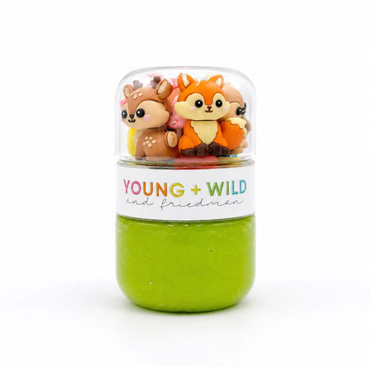 Grab & Go Dough Jar | Fall Animals