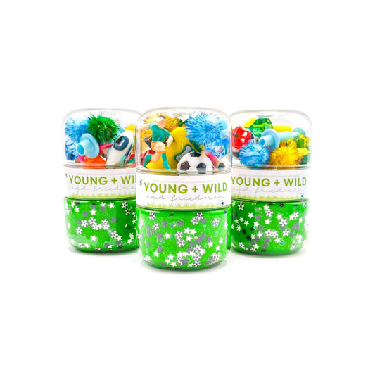 Grab & Go Dough Jar | Soccer