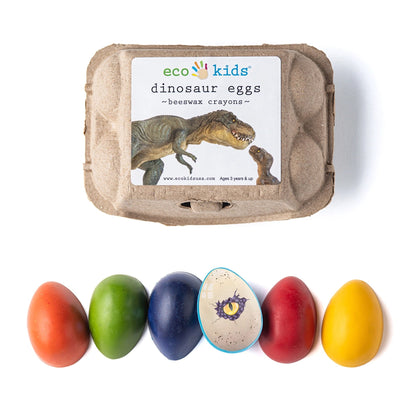 Beeswax Eggs | Dinosaur Crayons