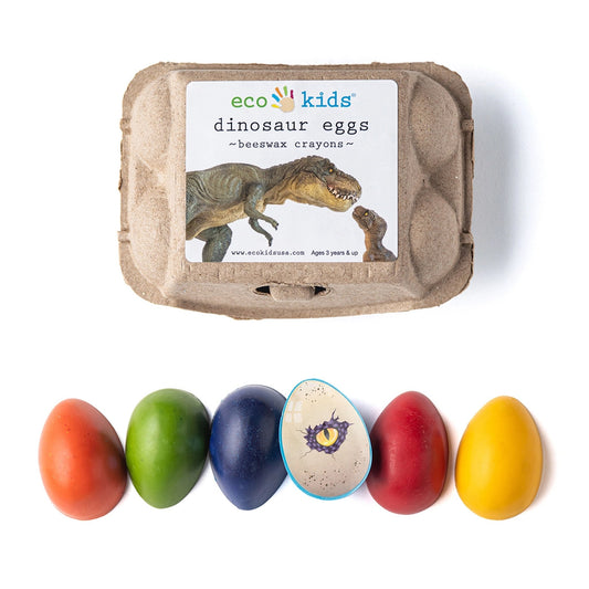 Beeswax Eggs | Dinosaur Crayons