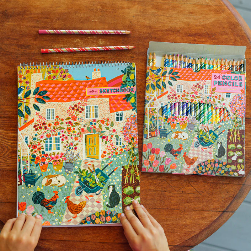Colored Pencils | English Cottage