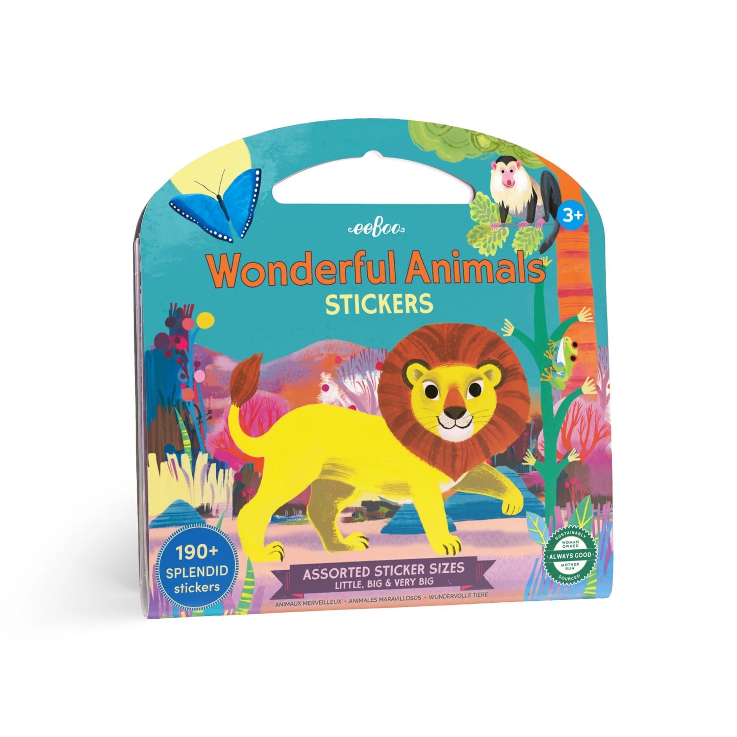 animals sticker book cover