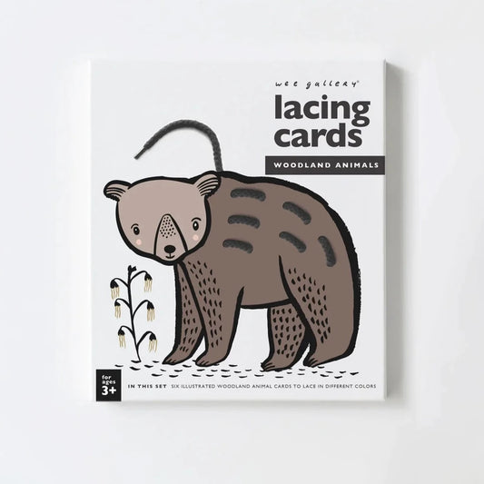 Lacing Cards | Woodland Animals