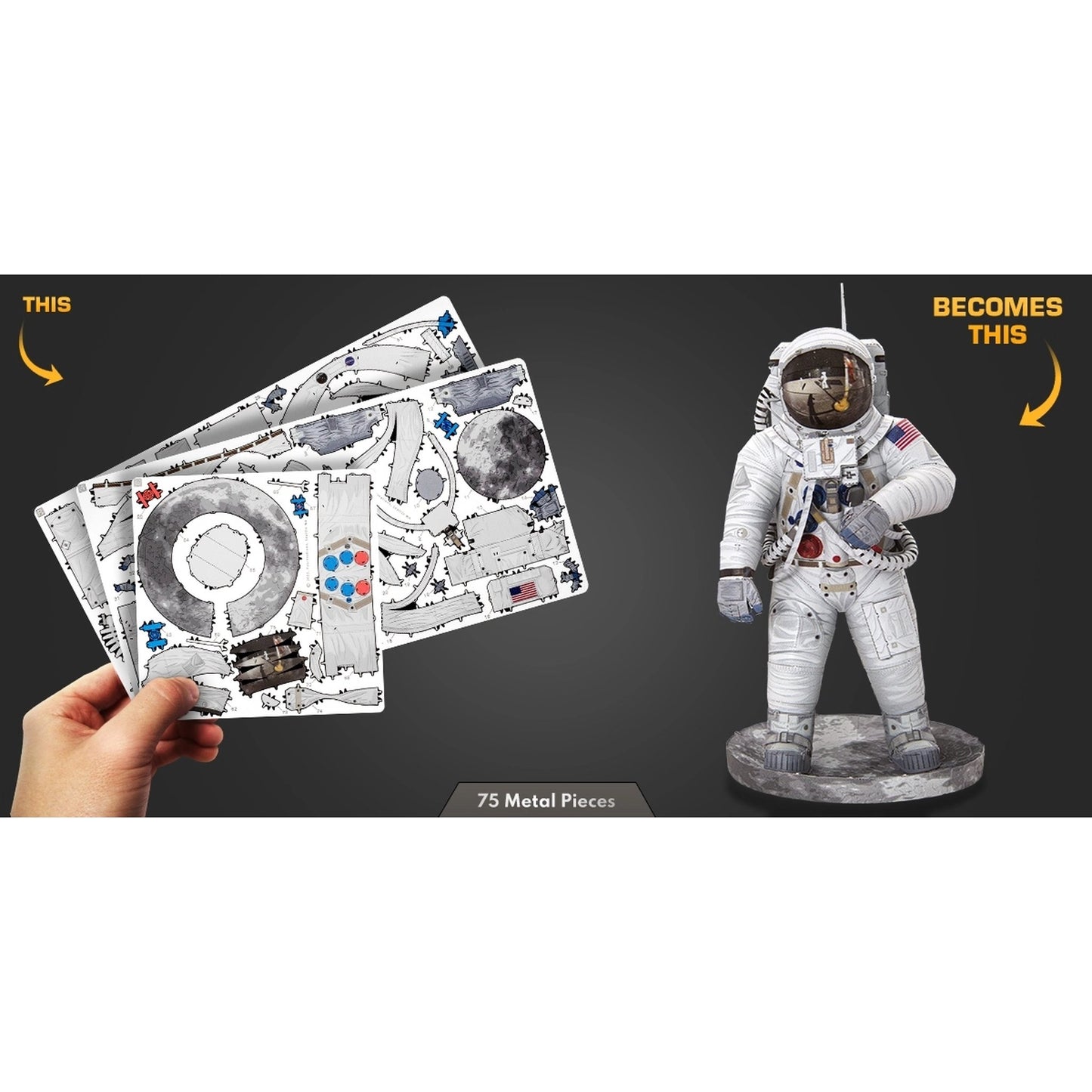Metal Earth |  Apollo 11 Astronaut Premium
