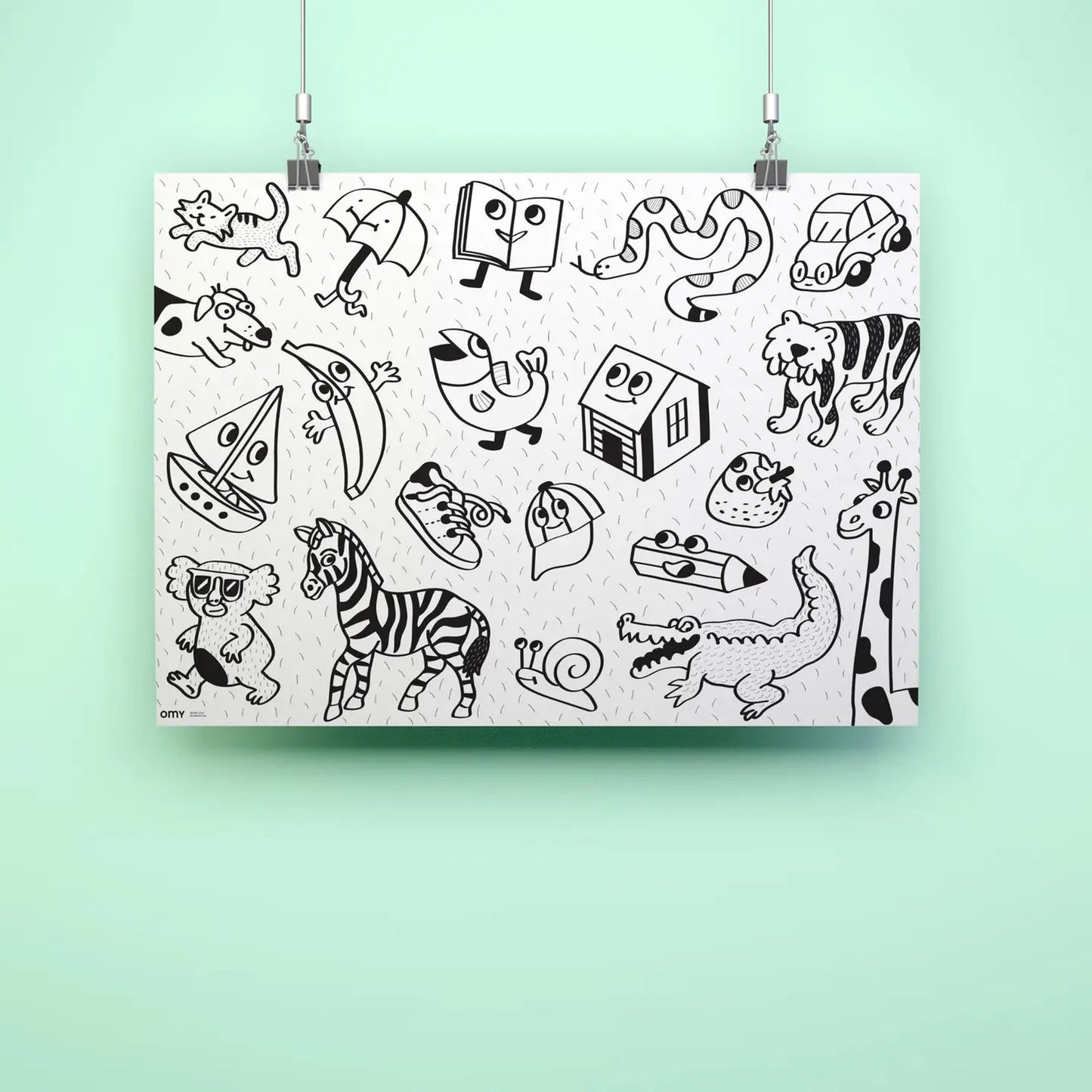 Giant Coloring Poster | My First Art