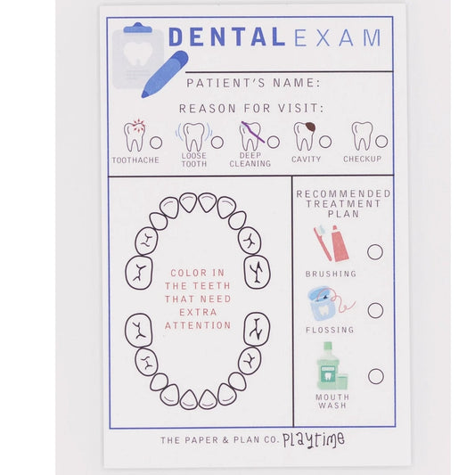 Dentist Playtime Pad