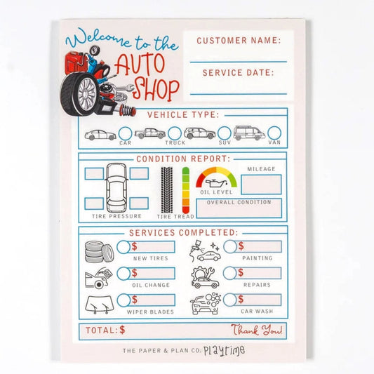 Auto Shop Playtime Pad