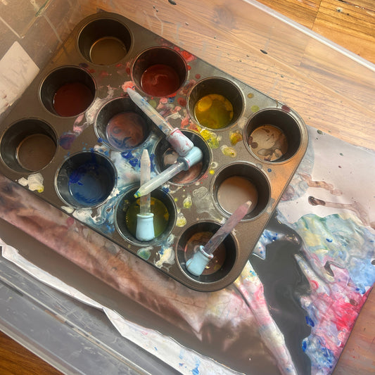 paint with droppers