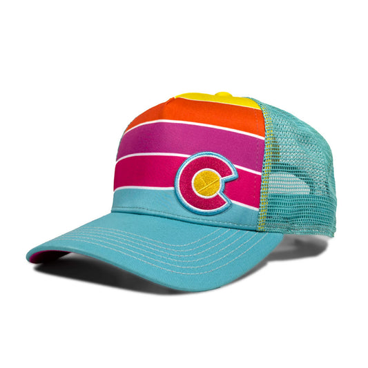 Turquoise Lake Trucker Hat | Teen/Adult