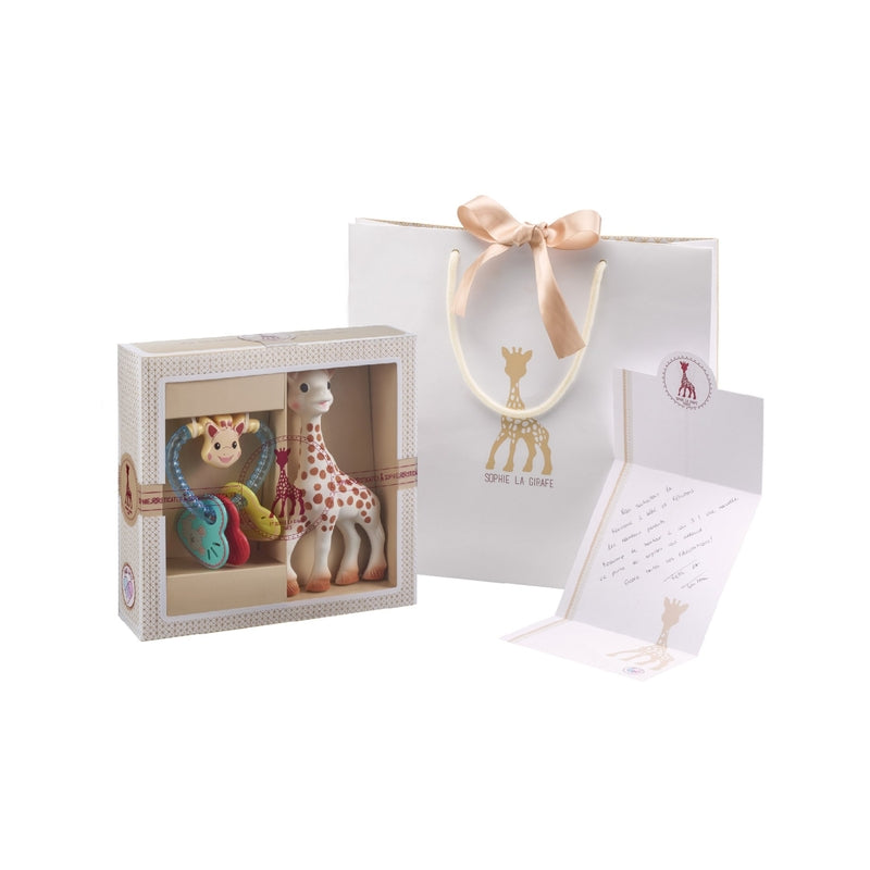 Sophie la girafe + Heart Rattle Gift Set