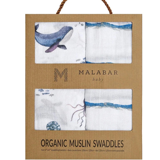 Organic Muslin Swaddle 2-Pack