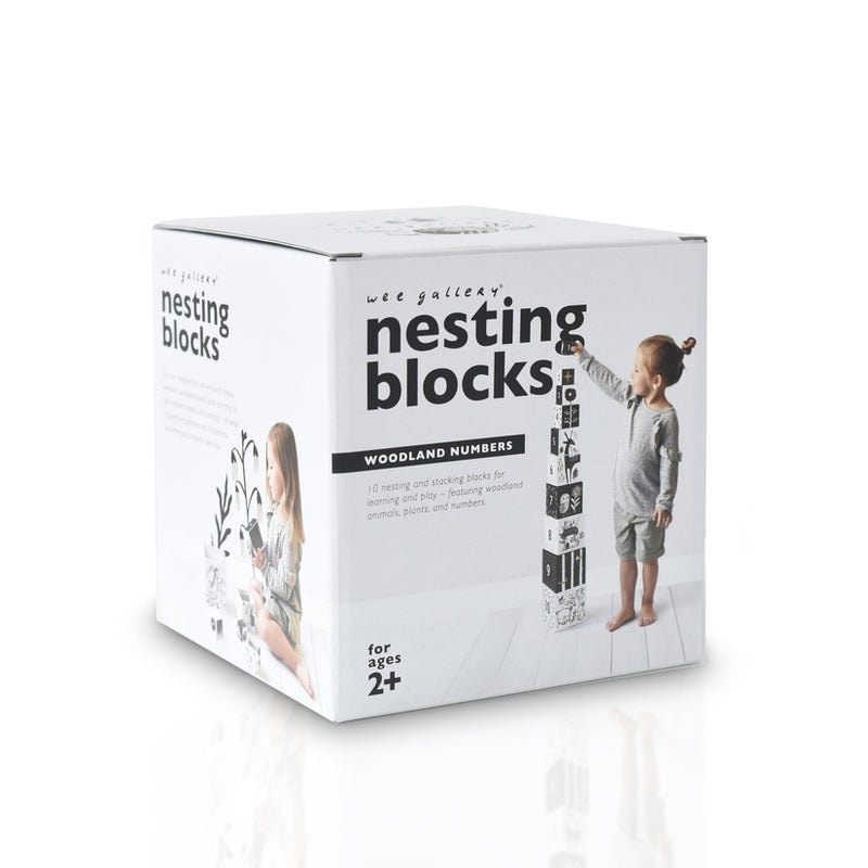 Nesting Blocks | Woodland Numbers