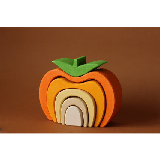Wooden Pumpkin Stacker