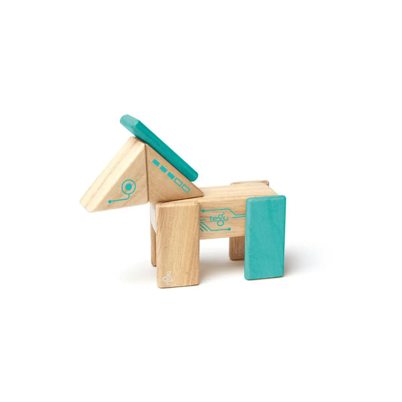 Magnetic Wooden Block Set | Robo
