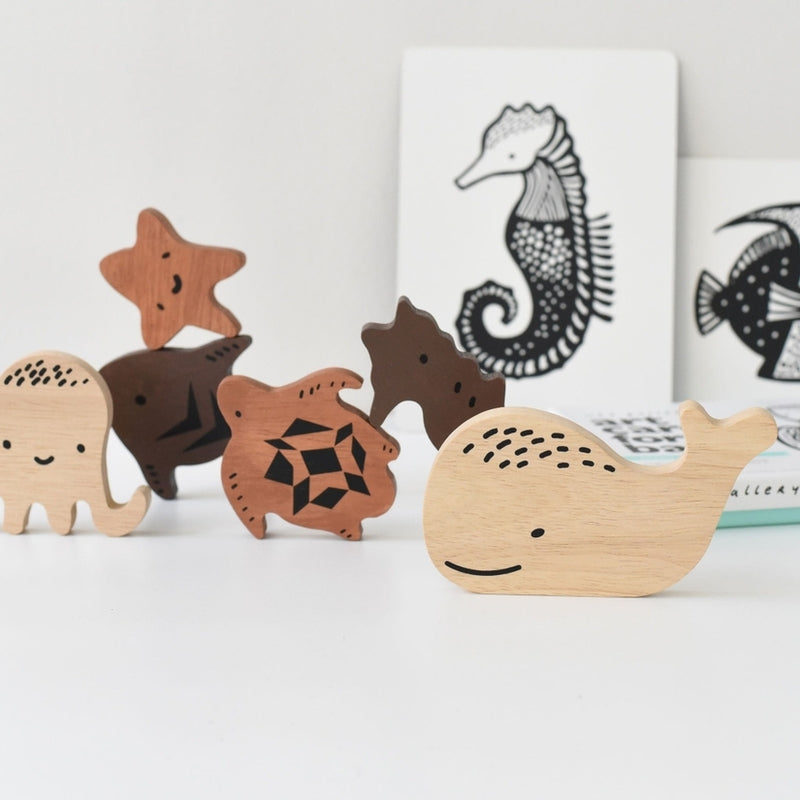 Wooden Tray Puzzle | Sea Animals