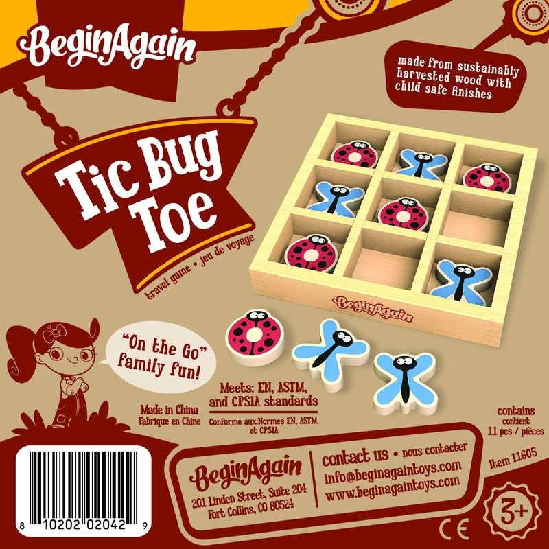 TicBugToe | Travel Tic-Tac-Toe Game