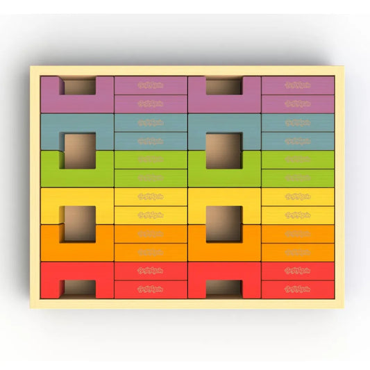 U Build It | 48 piece block set